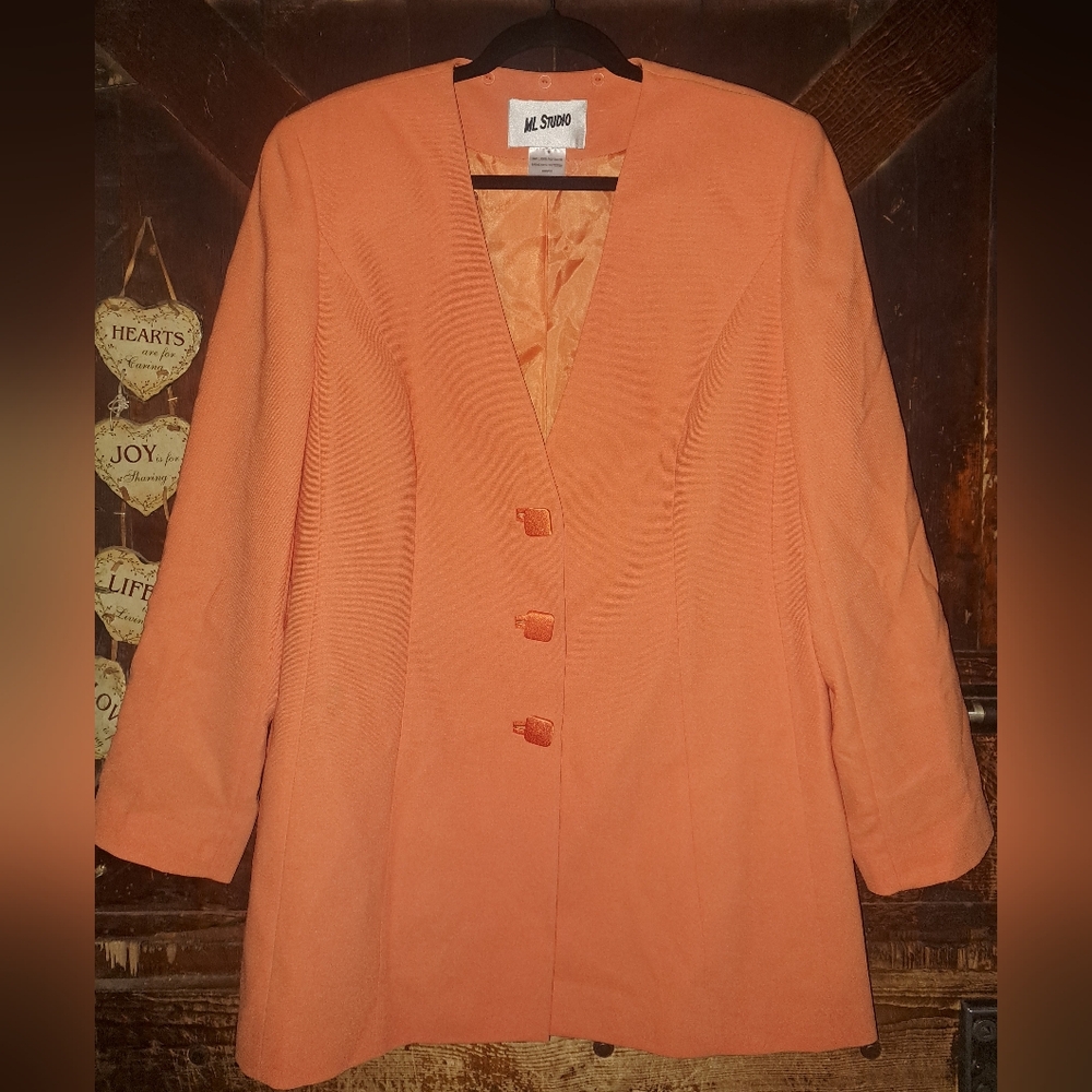 ML Studio Lined Jacket🧡 Size 18